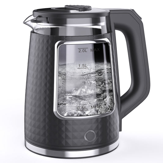 Electric Kettle - Food Grade Stainless Steel Base